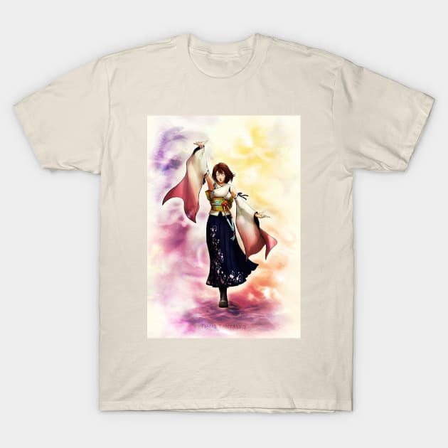 Summoner Yuna T-Shirt by mcashe_art